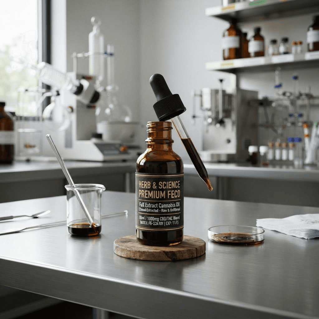 Pure FECO Oil - Full Extract Cannabis Oil Lab-Tested