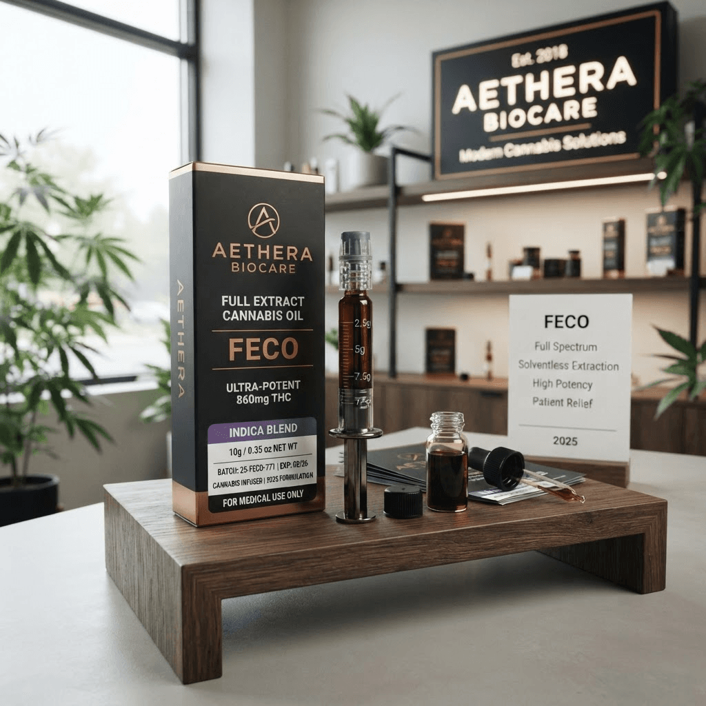 Pure FECO oil benefits and therapeutic applications