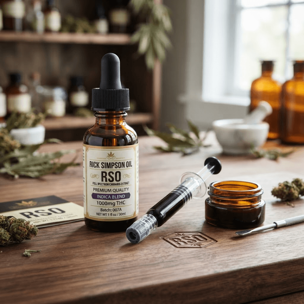 Pure RSO Oil - Rick Simpson Oil Lab-Tested Cannabis Extract