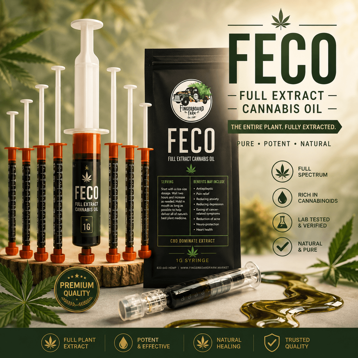 Full Extract Cannabis Oil (FECO) explained