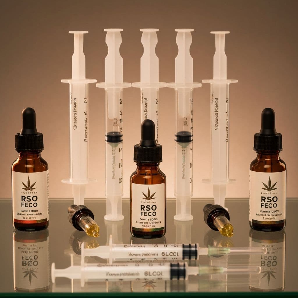 Premium RSO and FECO product showcase