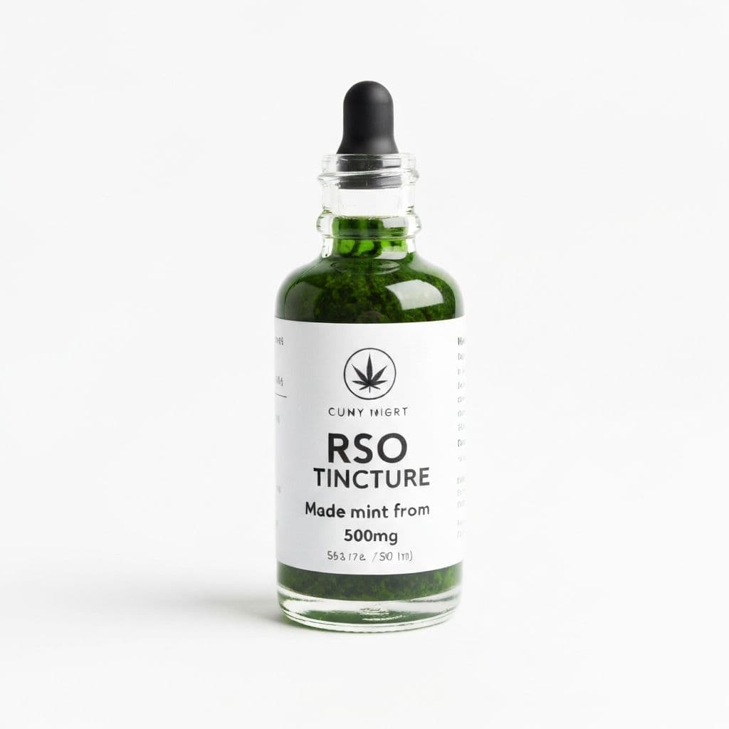RSO Tincture 500mg - Mint - rso Cannabis Oil Product - $49.99