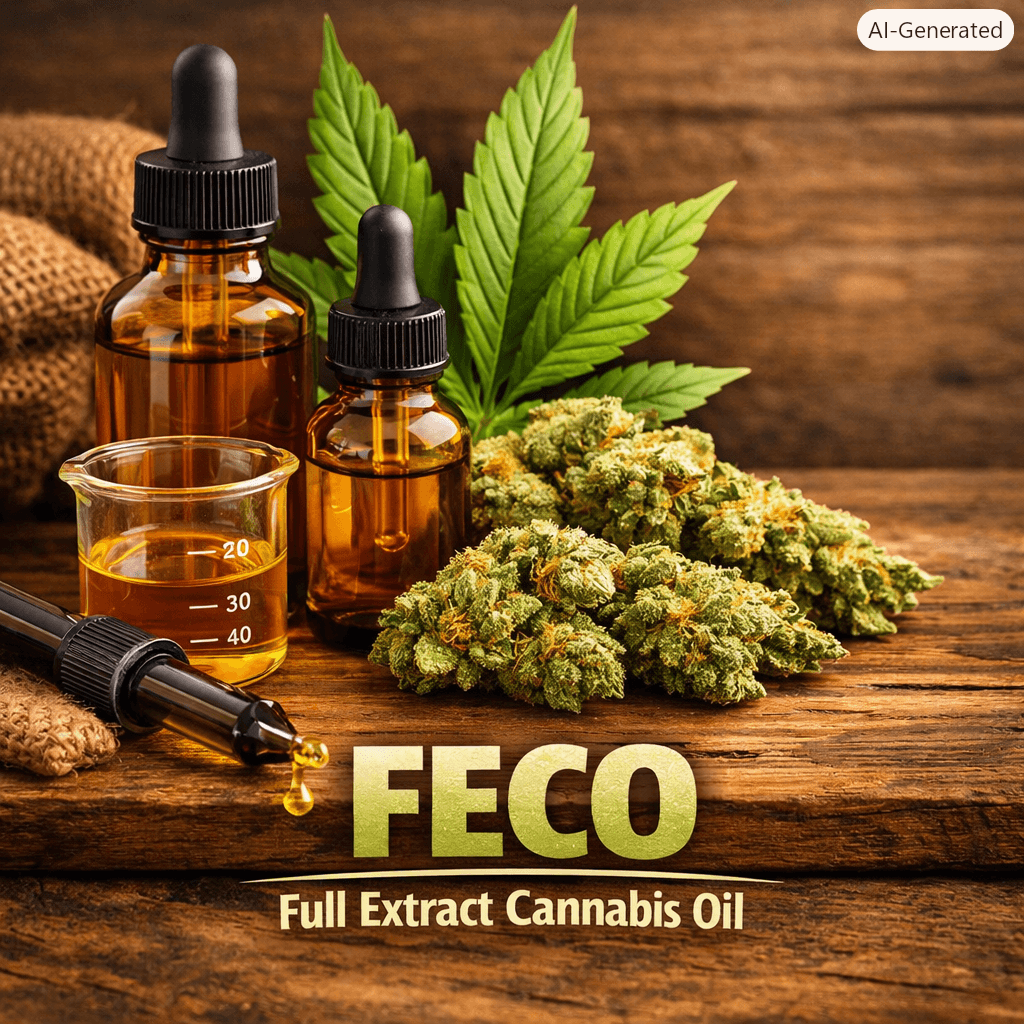 FECO Full Extract Cannabis Oil - Premium cannabis extract