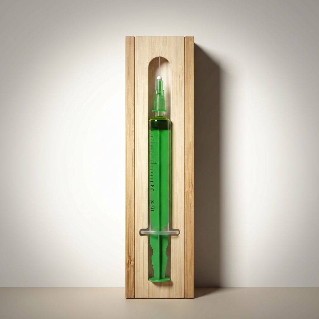 FECO Full Extract Cannabis Oil syringe - amber colored premium extract